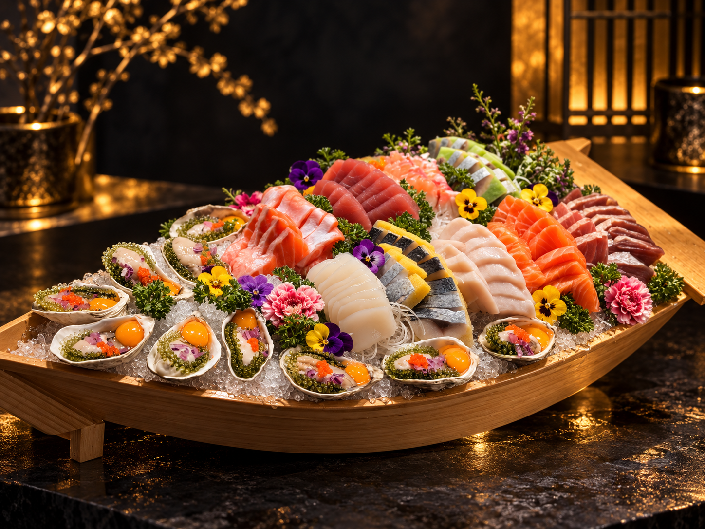 Thuyền Sashimi Omakase