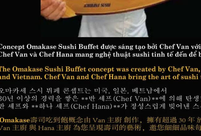 Chef Van & Chef Hana — Ichihana Sushi