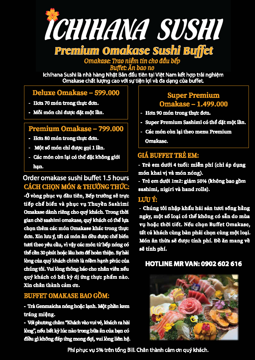 omakase sushi buffet