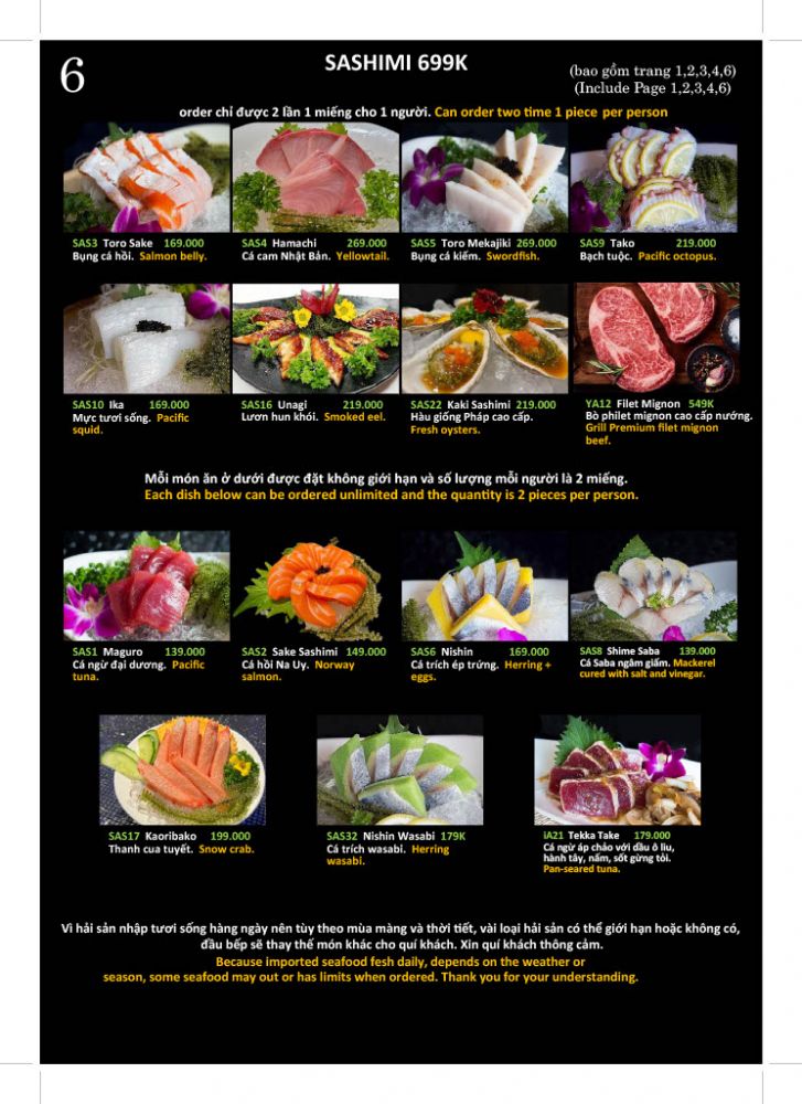 Sashimi 699